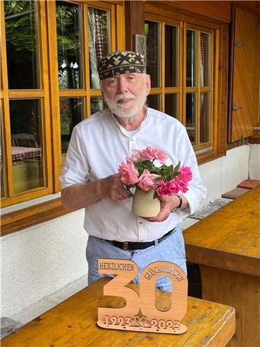 Hüttenwirt Werner Schäfer.  Foto: privat