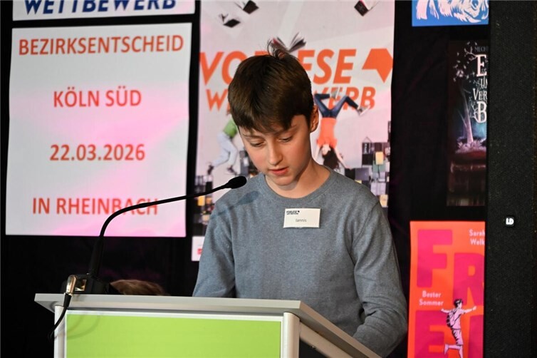 Iannis Mensching aus Troisdorf konnte sich für den NRW-Entscheid qualifizieren.