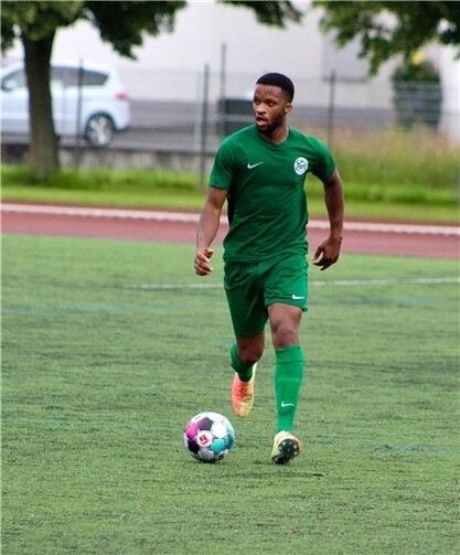 Ibrahim Sidibe Arama traf mit einem Doppelpack.  Foto: LS