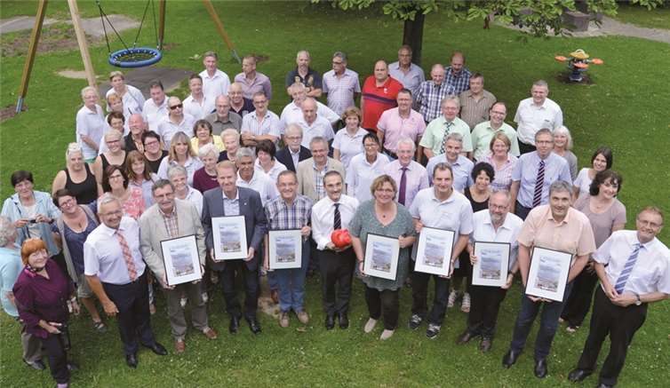 Ihm Rahmen der Siegerehrung wurden die Urkunden überreicht. privat