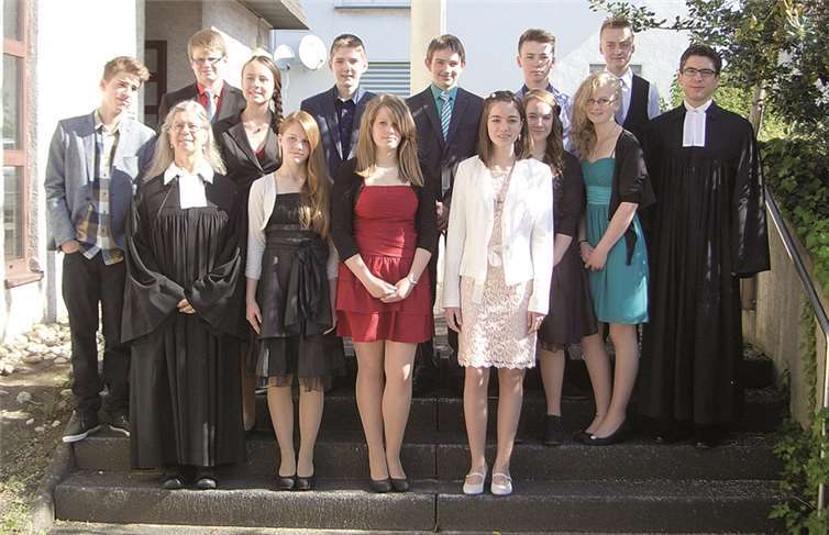 Ihren großen Tag erlebten zwölf Konfirmanden aus der Evangelischen Kirchengemeinde Plaidt.Privat
