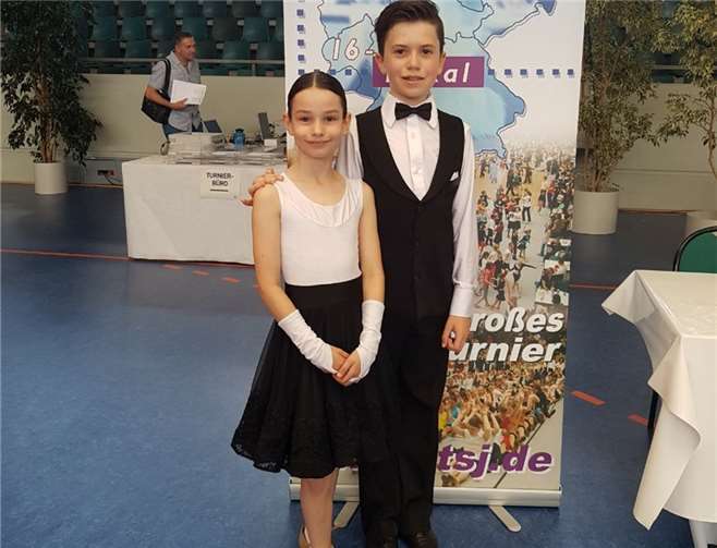 Ilja Shayevych/Ana-Noelia Horch feierten einen Doppelsieg in der Standardsektion.privat