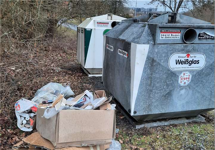 Illegale Abfallentsorgung im Westerwaldkreis. Foto: Pressestelle der Kreisverwaltung