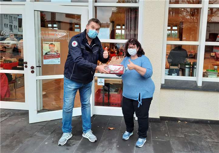 Ilona Fuhrmann aus Thür spendet bereits seit ihrem 18. Lebensjahr.Foto: DRK OV Mendig