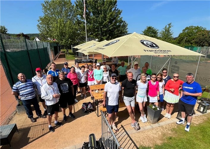 Im Anschluss an die Spiele folgte ein geselliges Beisammensein.