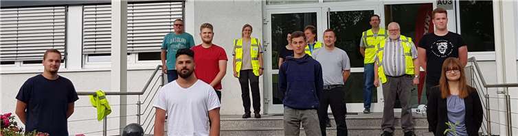 Im August starteten ihre Ausbildung bei Metsä Tissue Raubach: Nancy Walker (Industriekauffrau), Andrej Walger (Maschinen- und Anlagenführer, David Merkel (Industriemechaniker für Betriebstechnik, Maik Fech (Elektroniker für Betriebstechnik, Dennis Schein (Papiertechnologe), Dogus Sengül (Maschinen- und Anlagenführer).