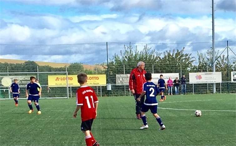 Im Auswärtsspiel gegen die JSG Maifeld ließen sich die Badestädter nicht unterkriegen.privat