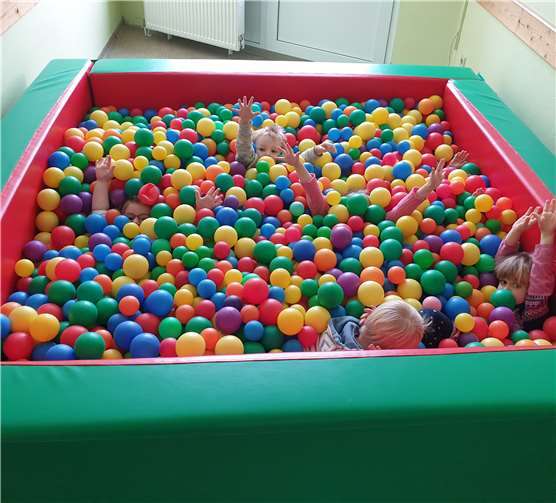 Im Bällebad herrscht immer reger Andrang.