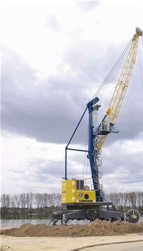 Im Bendorfer Hafen ist man heute in der Lage auch Stückgutumschlag für Stückgewichte bis zu 25 Tonnen anzubieten.