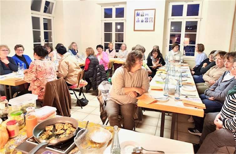 Im Bürgerhaus in Moselsürsch 28 Frauen zusammengefunden. Foto: privat