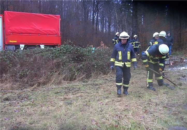 Im Einsatz waren 15 Kräfte der Feuerwehr Puderbach.Feuerwehr VG Puderbach