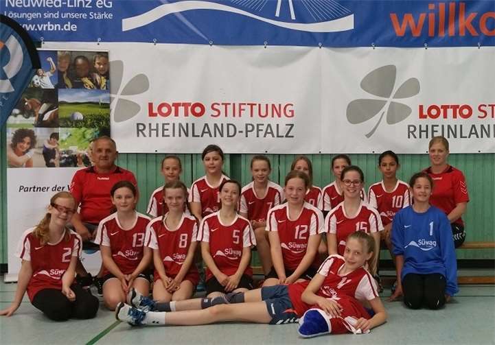 Im Endspiel knapp geschlagen: die D-Jugend des TV Engers.