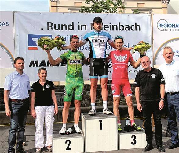 Im Endspurt sicherten sich Joachim Tolles Platz 1, Lars Teutenberg Platz 2 und Peter Büsch Platz 3.