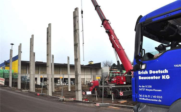 Im Frühjahr 2017 soll der Neubau bezugsfertig sein. BS