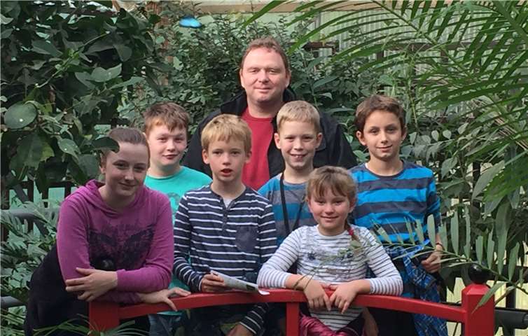 Im Garten der Schmetterlinge gab es neben den Schmetterlingen auch Leguane und Schildkröten zu sehen. Privat