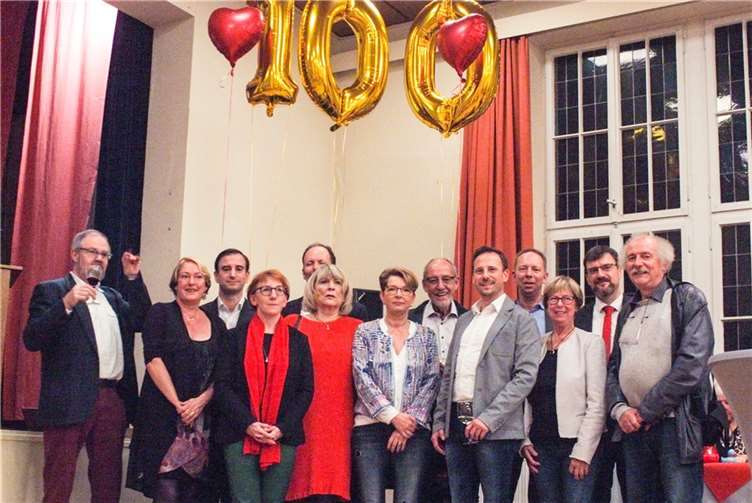 Im Gemeindesaal feierte die SPD ihr Jubiläum. Foto: privat