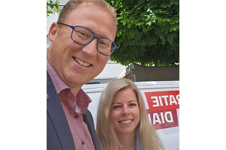 Im Gespräch miteinander! Philipp Rasbach und Lana Horstmann freuen sich auf die Bürgersprechstunde am Samstag, 10. Oktober 2026, in Kleinmaischeid.Kommen Sie gerne vorbei – wir freuen uns auf den persönlichen Austausch!