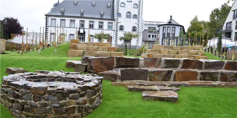 Im „Historischen Garten“ können sich Einheimische und Gäste nun auf den Spuren der Römer wandeln.Fotos: UBU