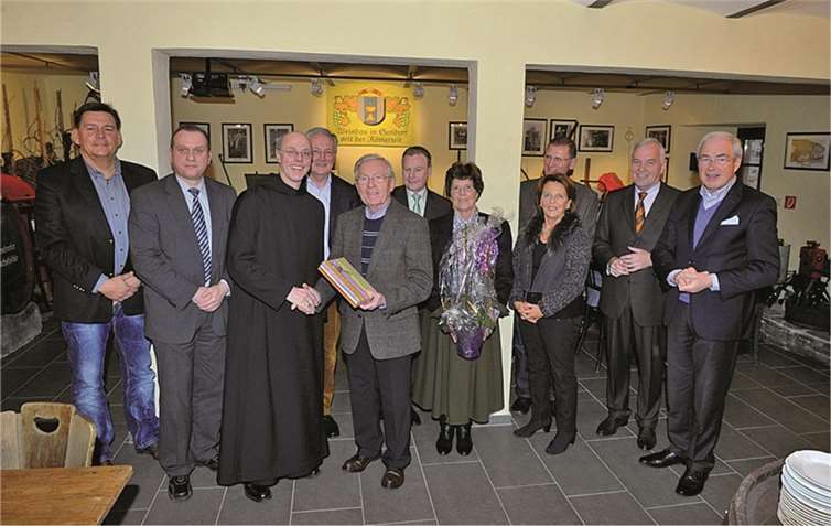 Im Historischen Weinmuseum fand die letzte Vorstandssitzung für Hans-Josef Koggel statt.privat