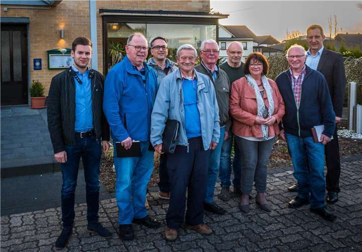 Im Hotel Gilles besprach der Vorstand der SPD Maifeld aktuelle Themen. privat