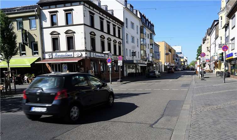 Im Investitionshaushalt 2022 steht die Erneuerung der Schlossstraße ganz oben.Foto: FF