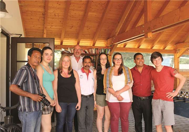 Im Jugendbüro Adenau konnte Jugendpfleger Jürgen Schwarzmann Gäste aus Timor-Leste begrüßen privat
