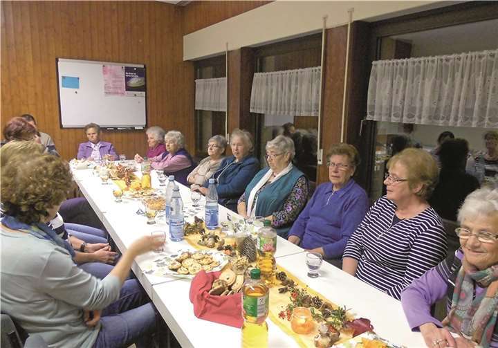 Im Jugendheim fand der Abend seinen gemütlichen Ausklang.privat