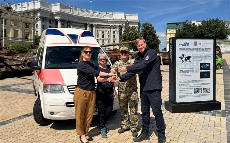 Im Juni 2025 brachte der Verein Meckenheim hilft e.V. erneut dringend benötigte Hilfe in die Ukraine. Foto: privat