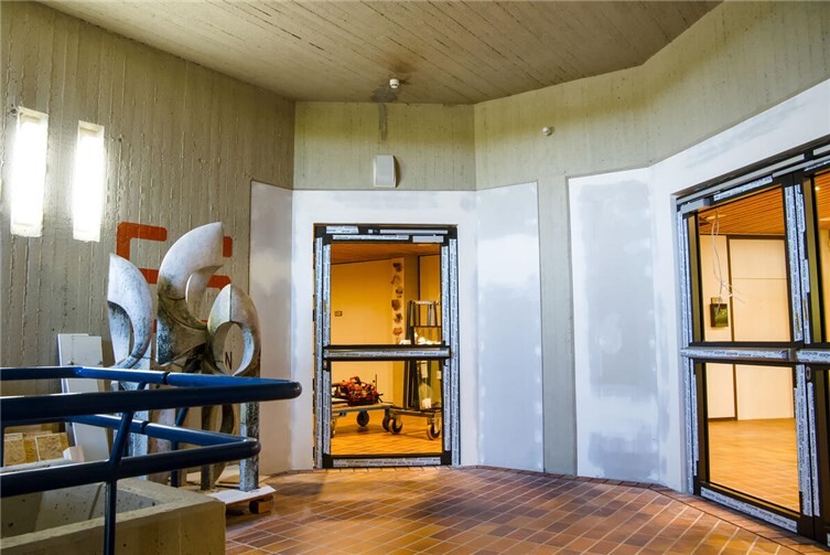Im Keramischen Zentrum wurden unter anderem neue Brandschutztüren eingebaut.
