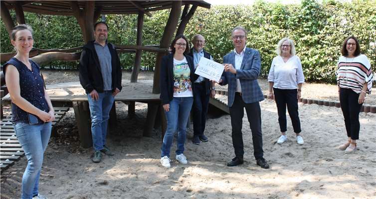 Im Kindergarten Wibbelstätz wird das Geld in einen Kletterturm investiert.Foto: privat