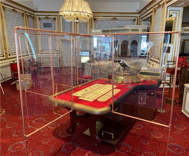 Im Klassischen Spiel sind die Roulettetische so umbaut, dass maximal vier Gäste spielen können. Foto: Spielbank Bad Neuenahr GmbH & Co. KG,