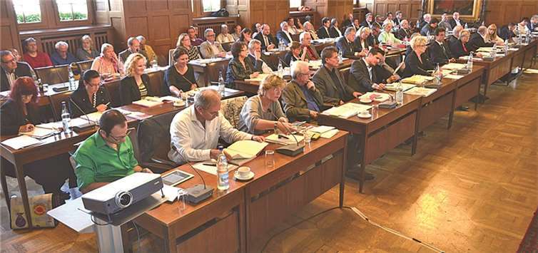 Im Koblenzer Stadtrat gibt es derzeit 8 Fraktionen.