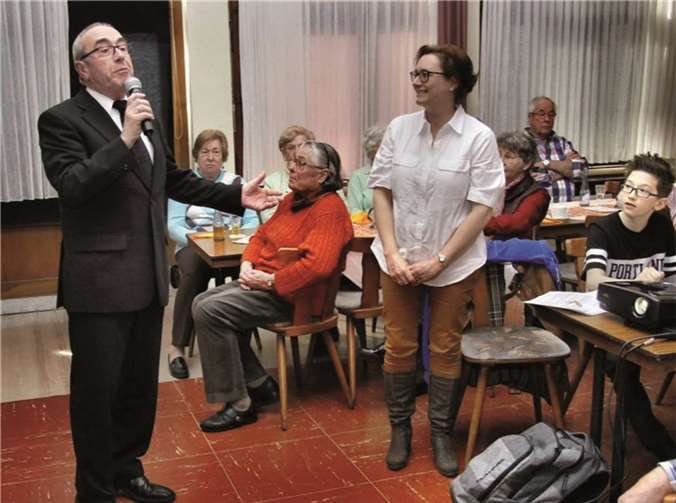 Im Kolpinghaus wurde Dr. med. Nicole Schöpper willkommen geheißen.Wallauer/infopress4u