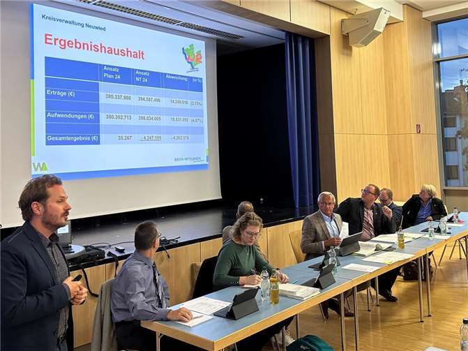 Im Kreisausschuss hatte Kämmerer Florian Hoffstadt Einzelheiten des Nachtragshaushalts 2024 erläutert, jetzt erteilten auch die Mitglieder des Kreistags dem Zahlenwerk mit breiter Mehrheit ihre Zustimmung.  Foto: Thomas Herschbach