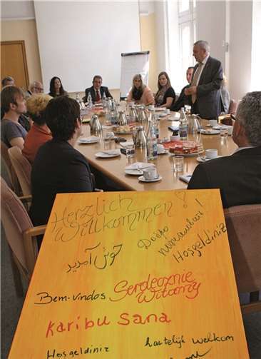 Im Landkreis Cochem-Zell werden Flüchtlinge willkommen geheißen.