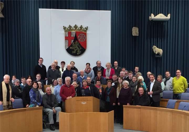 Im Landtag wurde vor allem über Landes-, aber auch Kommunalpolitik gesprochen, insbesondere auch über die Zusammenlegung der Verbandsgemeinden Bad Ems und Nassau.privat