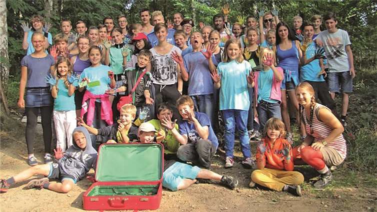 Im Laufe der Woche wurde die Gruppe der Messdiener aus Sinzig immer bunter, und nach einer farbenfrohen Woche fiel der Abschied natürlich schwer.privat