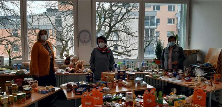 Im MGH kann man die Spenden abholen. Foto: Stadtverwaltung