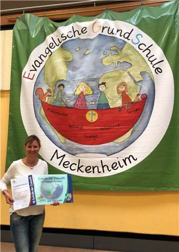 Im März 2020 wurde die Evangelische Grundschule Meckenheim als „Schule der Zukunft 2016-2020“ ausgezeichnet.Foto: privat