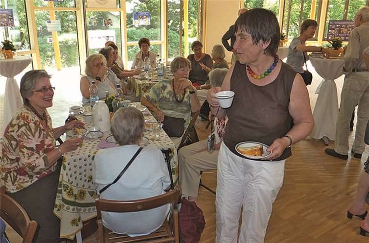 Im Mango-Café gab es viele Leckeres zu genießen und viele Informationen rund um die exotische Frucht. AB