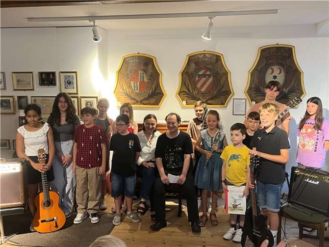 Im Martinus-Museum in Bassenheim fanden zwei Sommervorspiele der Kreismusikschule Mayen-Koblenz statt.  Quelle:KMS