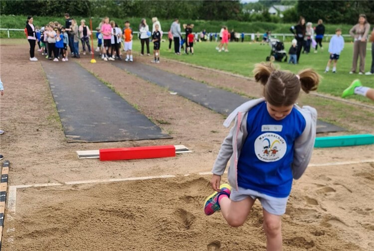 Im Mittelpunkt der Veranstaltung standen die vielseitigen Disziplinen der Leichtathletik.