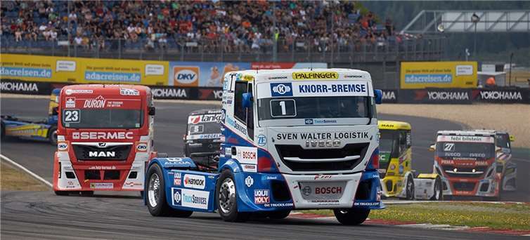 Im Mittelpunkt stehen die Läufe der Goodyear FIA European Truck Racing Championship.  Foto: ADAC Mittelrhein