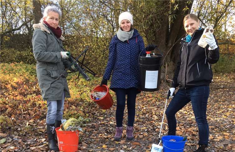 Im November. 2019 endete eine Aufräumaktion, zu der knapp 30 Helfer in Andernach zusammenkamen, um mit vollem Körpereinsatz Müll einzusammeln. Das Ergebnis waren 10 volle Mülltonnen, Reifen, unzählige Zigarettenstummel, Einkaufswagen und mehr.Foto: privat