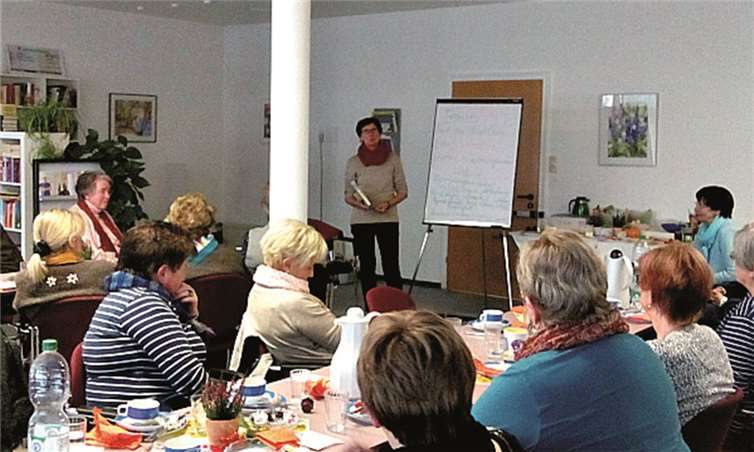 Im Offenen Frauentreff wurde über Trauer gesprochen.privat