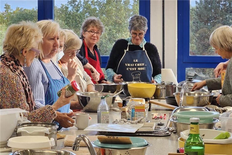 Im Oktober haben die deutschen und Franzosen noch miteinander gekocht - welche Idee wird uns für dieses Jahr einfallen, wen die Franzosen kommen?