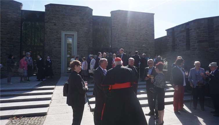 Im Pater-Kentenich-Hausfand der abschließende Festempfang statt.