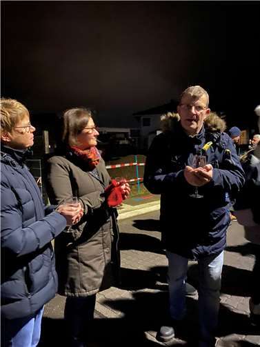 Im Pfarrbezirk Heppingen fand erstmals eine spirituelle Weinprobe statt. Foto: privat