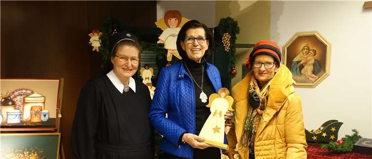 Im Pilgerhaus fand ein Adventsmarkt statt. Foto: Sr. M. Janika Trieb
