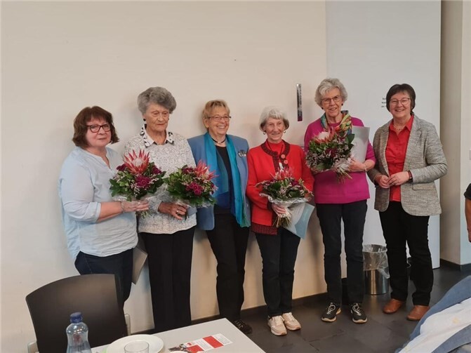 Im Rahmen der Jahresabschlussfeier der AWO Swisttal e.V. wurden zehn verdiente Mitglieder geehrt.  Foto: privat